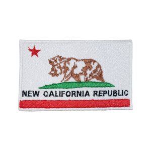 Fallout New California Republic Flag Iron-On Patch  (2/$12 or 5/$22)